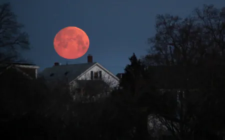 What to know about March's full "Blood Worm Moon," a total lunar eclipse