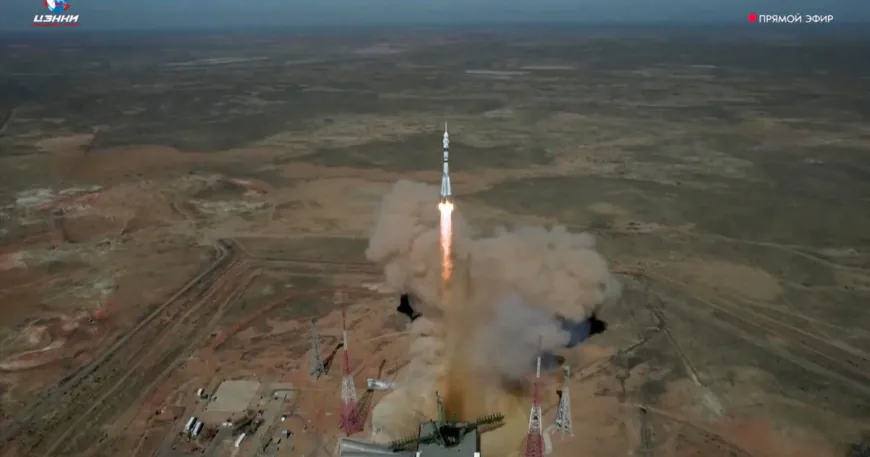Rocket carrying NASA's Jonny Kim, 2 cosmonauts docks with space station
