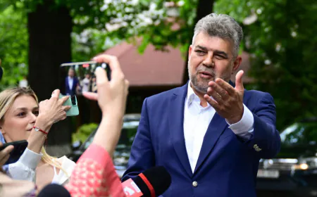 Romania's pro-EU Prime Minister Marcel Ciolacu announces his resignation