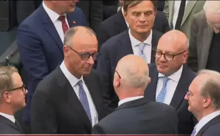 Germany's Merz elected chancellor after surprise setback
