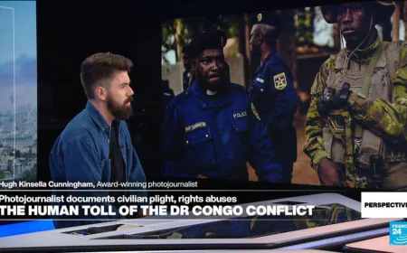 Photojournalist tells of 'shocking' reality for civilians displaced by DR Congo conflict