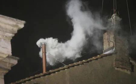 ????Watch live: Is there black or white smoke at the Vatican?