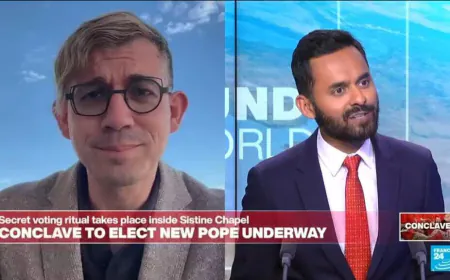 Secret voting ritual takes place inside Sistine Chapel