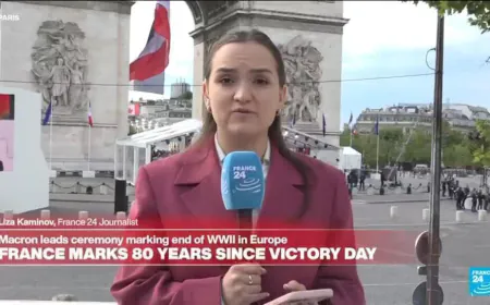 France marks 80 years since Victory Day