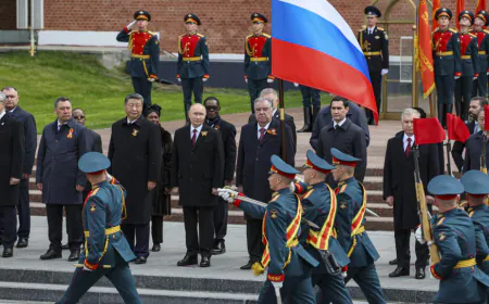 Putin uses Victory Day to legitimize the war in Ukraine
