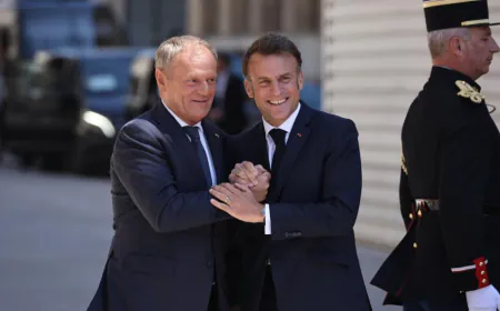 Macron, Merz, Starmer and Tusk on joint visit to Kyiv to pressure Russia into ceasefire