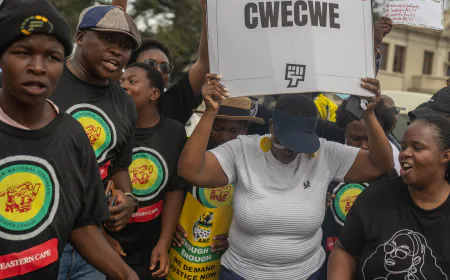 ‘Justice for Cwecwe’: Report of a Child’s Rape Enrages South Africans