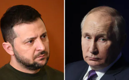Putin agrees to 'direct' talks with Ukraine but Zelensky calls for ceasefire first