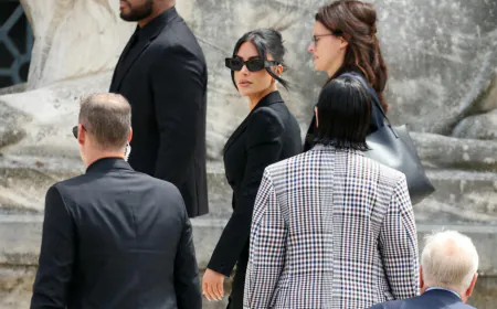 Kim Kardashian arrives at Paris court to testify about 2016 heist
