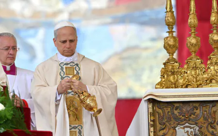 Pope Leo XIV celebrates inaugural Mass before thousands at St Peter's Square