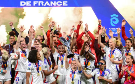 Lyon win fourth French women's crown in a row