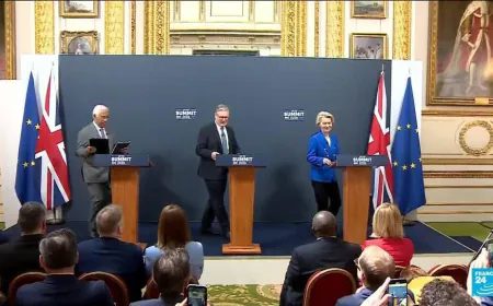 UK forges new ties with EU in post-Brexit era