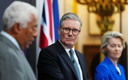 British PM Keir Starmer hails 'new era' between Britain and the EU