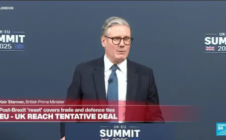 The UK and the EU announce new deals and renew ties, 5 years after Brexit