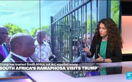 South Africa's Ramaphosa to meet Trump amid tensions over 'genocide' claim