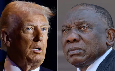 South African president to meet Trump after slamming his Afrikaner 'genocide' claims