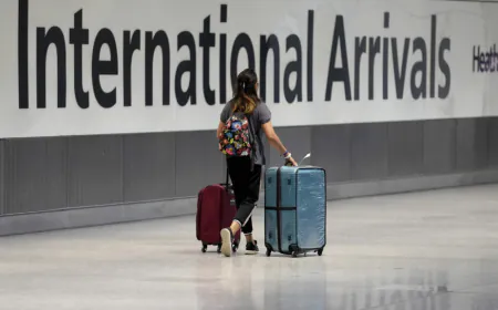 Net migration to the UK halves in 2024 after fewer study and work visas issued