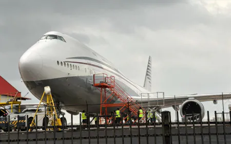 Defense Department accepts Boeing 747 from Qatar for Trump's use