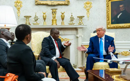 South Africa Wanted to Talk Trade. Then Trump Turned Down the Lights.