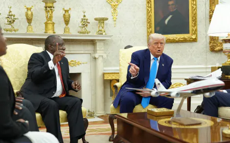 Trump Ambushes South African President Ramaphosa With Claims of Genocide: What to Know