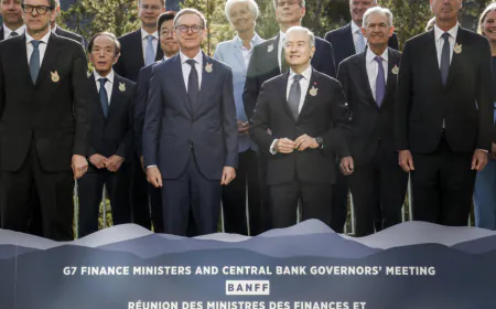 G7 ends finance summit with show of unity amid tariff uncertainty