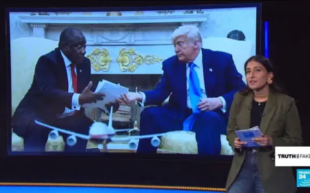 Trump shows photo from the DRC as proof of ‘white genocide’ in South Africa