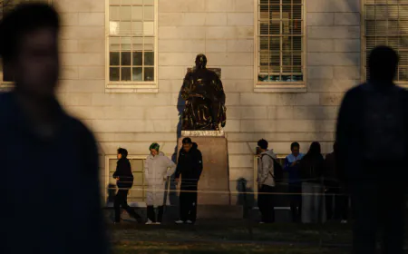 Judge temporarily halts Trump block on foreign students at Harvard