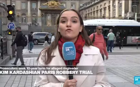 Prosecutors seek 10-year term for alleged leader of Kardashian Paris robbery trial