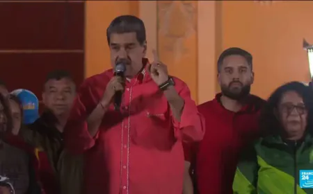 Venezuela's Maduro wins landslide in election boycotted by opposition