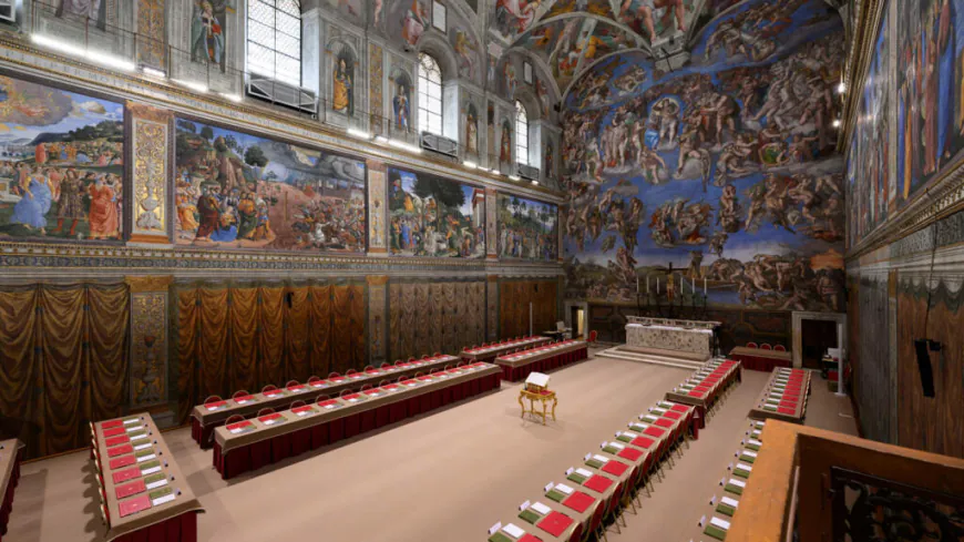 Live: World awaits white smoke as cardinals begin conclave to elect new pope