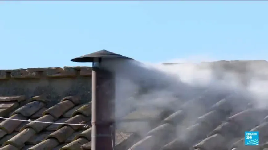 White smoke billows out at the Vatican, new pontiff elected