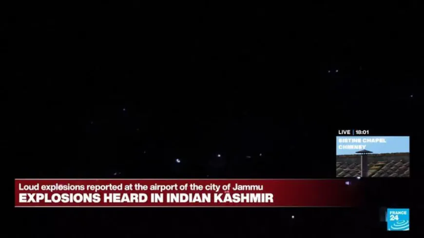 Explosions heard in Indian Kashmir