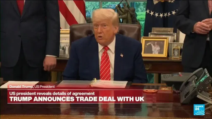 Donald Trump reveals details of trade deal with UK
