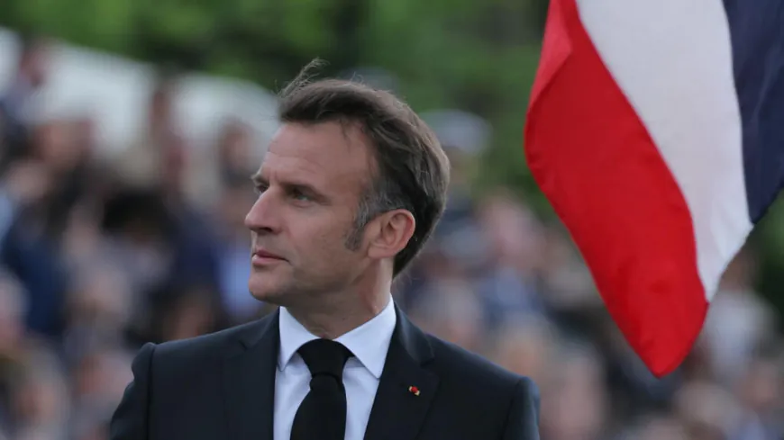 'Spectre of war has returned' to Europe, Macron warns on 80th anniversary of V-E Day