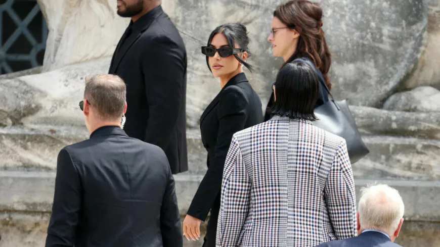Kim Kardashian arrives at Paris court to testify about 2016 heist