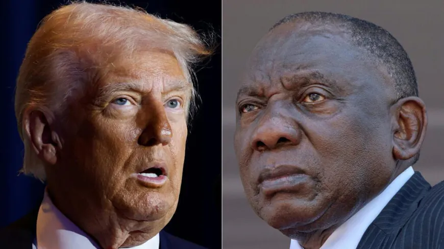 South African president to meet Trump after slamming his Afrikaner 'genocide' claims