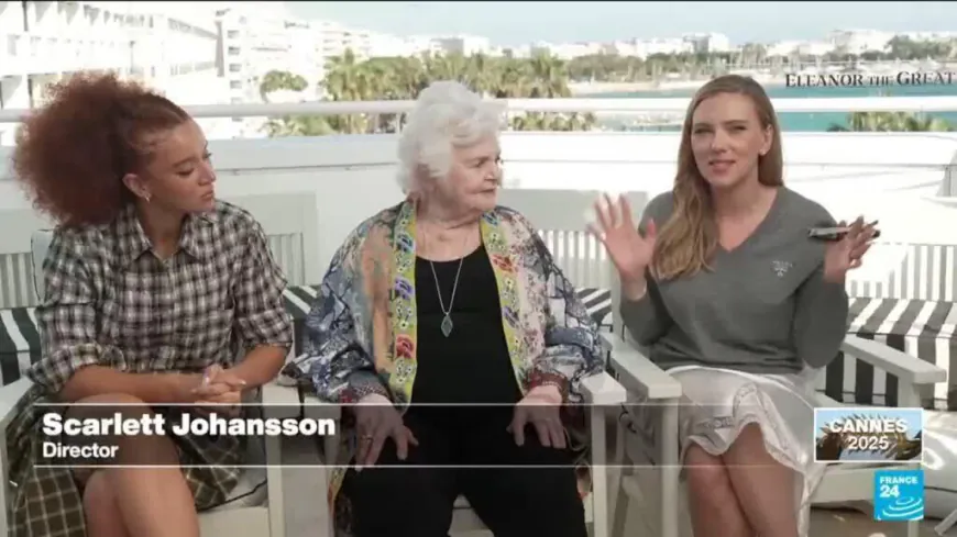 Scarlett Johansson debuts film at Cannes film festival with Eleanor the great