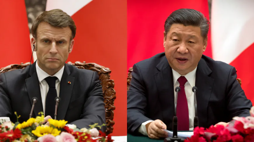 France and China must jointly 'safeguard international trade rules', Xi tells Macron