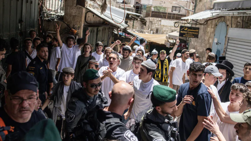 Israeli nationalists chant ‘Death to Arabs’ during Jerusalem Day march
