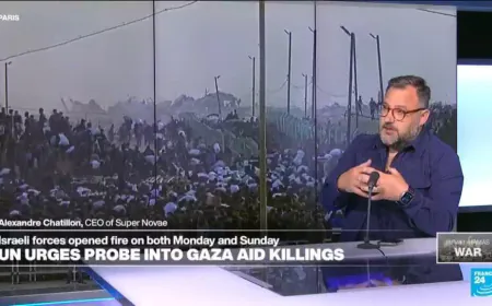 Is Gaza Humanitarian Foundation trying to 'drive entire population of Gaza to Rafa border'?