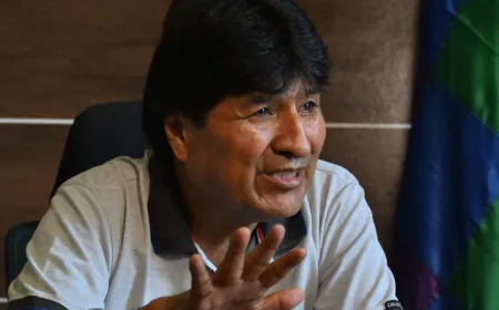 Former Bolivian President accused of 'terrorism' over road blockades