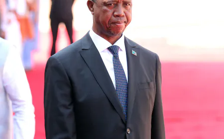 Zambia’s Former President Edgar Lungu Dies at 68
