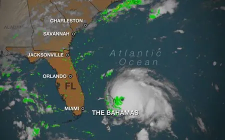 Dorian becomes a Category 5 hurricane
