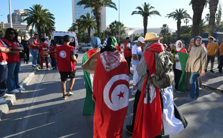 'Break the siege': Tunisians launch 'symbolic' Gaza-bound mass land convoy