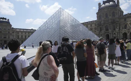 Overwhelmed Louvre workers strike to protest overtourism, shutting down world's most-visited museum