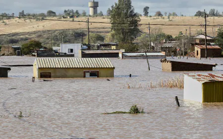 School Bus Swept Away as Floods in South Africa Kill at Least 49