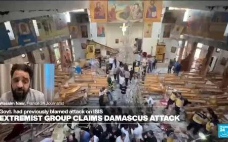 Syria: Extremist group claims Damascus attack