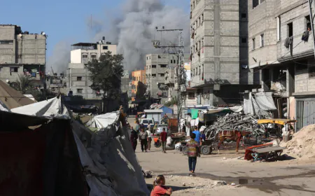 Israeli strikes kill dozens in Gaza including at least three children