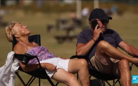 Europe swelters in summer's first heatwave as continent warms