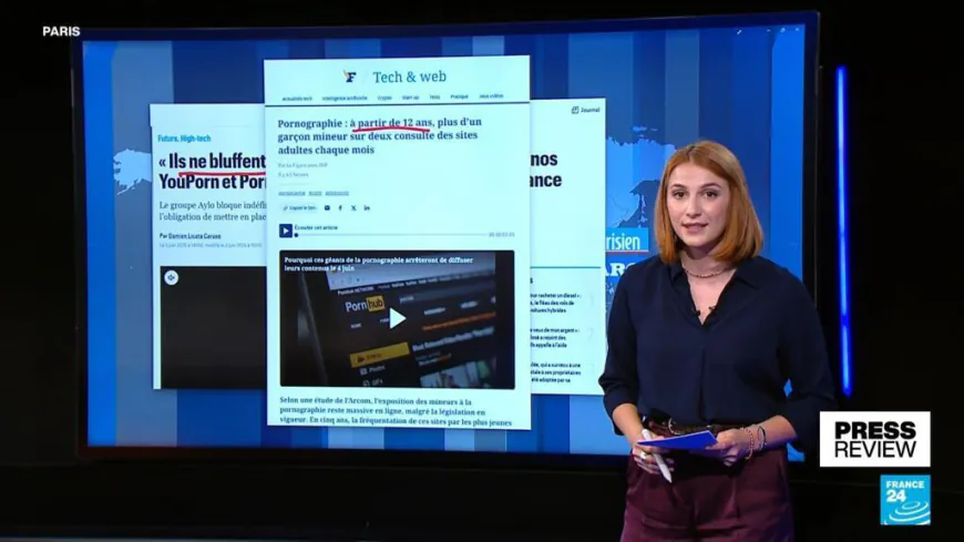 Porn access: Papers react to France's stricter age verification requirements